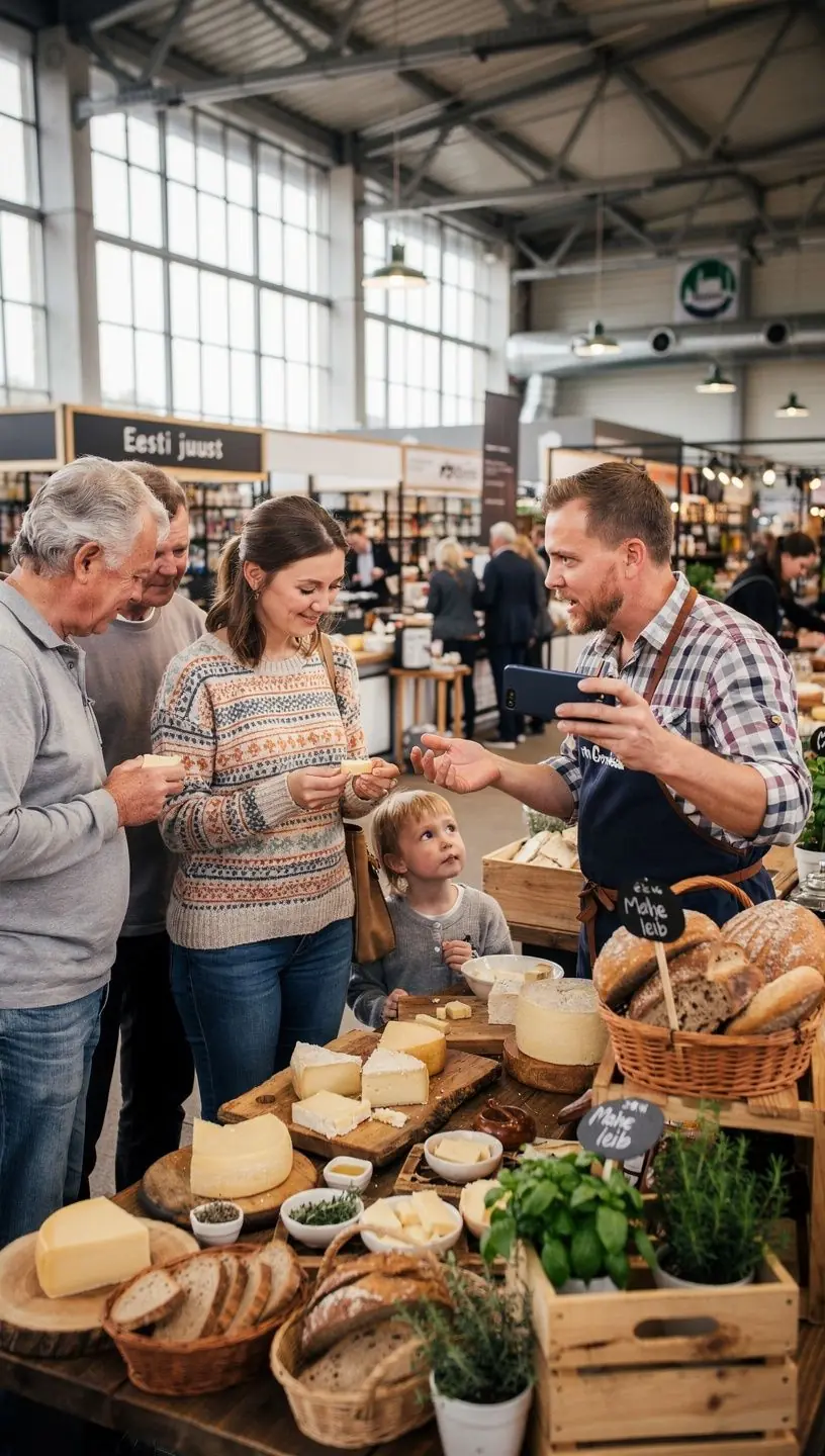 Valik värskeid ja hooajalisi Eesti tooraineid, mis moodustavad maitsva gastronoomse elamuse.